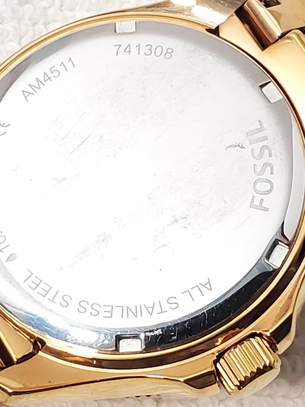 Fossil Cecile Women's Rose Gold Tone Day Date Quartz Watch Roman Numerals - Picture 8 of 10